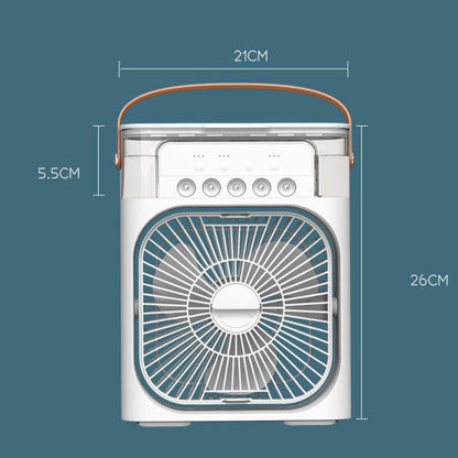 ABANICO/ MINI VENTILADOR DE AIRE CON HUMIFICADOR