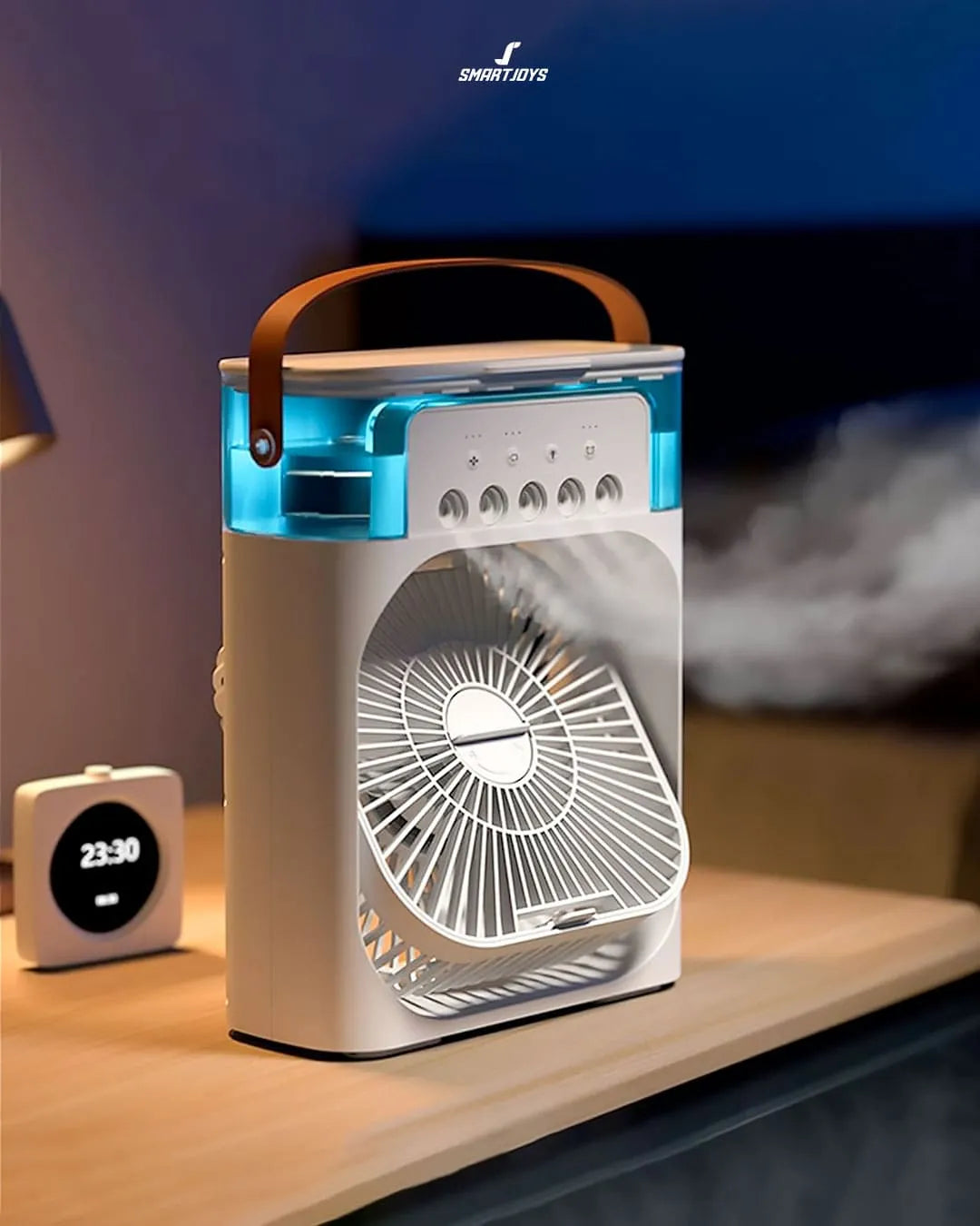 ABANICO/ MINI VENTILADOR DE AIRE CON HUMIFICADOR